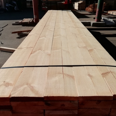 KD Construction Timber FSC Certified Pine / Spruce Sawn Lumber / Cheap white wood