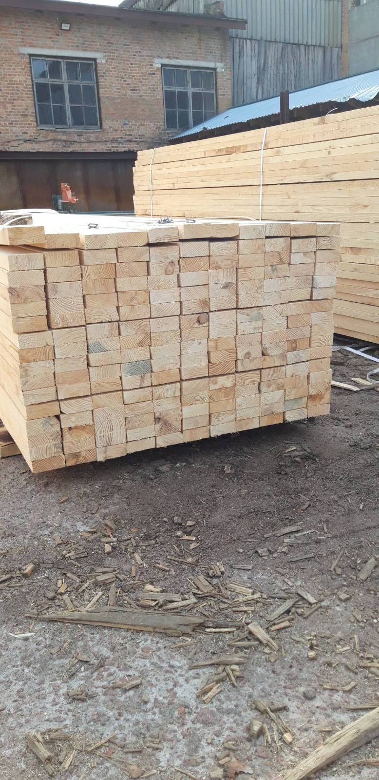 FSC Certified Pine / Spruce Sawn Lumber / Cheap white wood