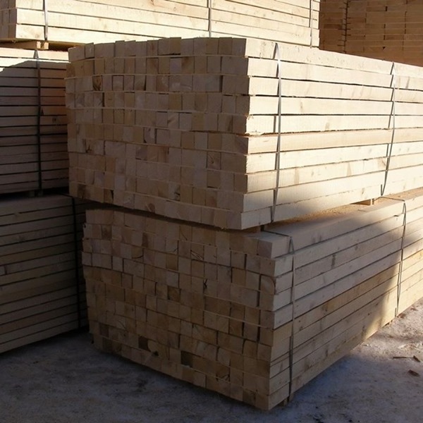 FSC Construction Beams & Lumbers KD16% Pine / Spruce Sawn Lumber / Cheap white wood