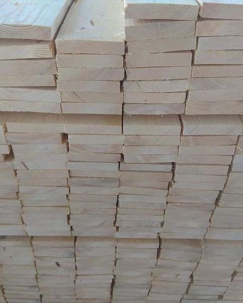 FSC Certified Pine / Spruce Sawn Lumber / Cheap white woodFor Construction