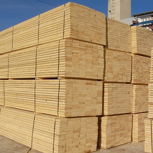 FSC Construction Beams & Lumbers Pine / Spruce Sawn Lumber / Cheap white wood