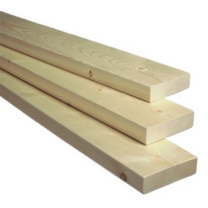 KD S4S Stud FSC Certified Pine  Spruce Sawn Lumber  Cheap white wood For Furniture  Construction