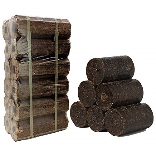 Quality Barbecue Smokeless Solid Charcoal Black Bamboo Wood Briquette black