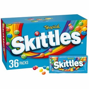 Skittles Fruits Giants Crazy Sours Brand New 125g (3x Bigger)