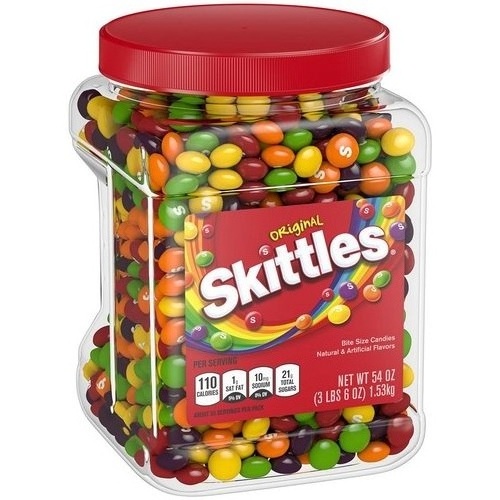 40g candy rainbow candy colorful skittles fruity flavor candy