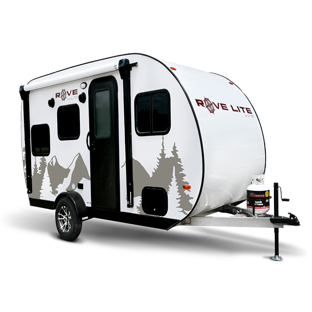 Hot sale road small car camping vehicle overland trailers for camping recreational RV travel trailer