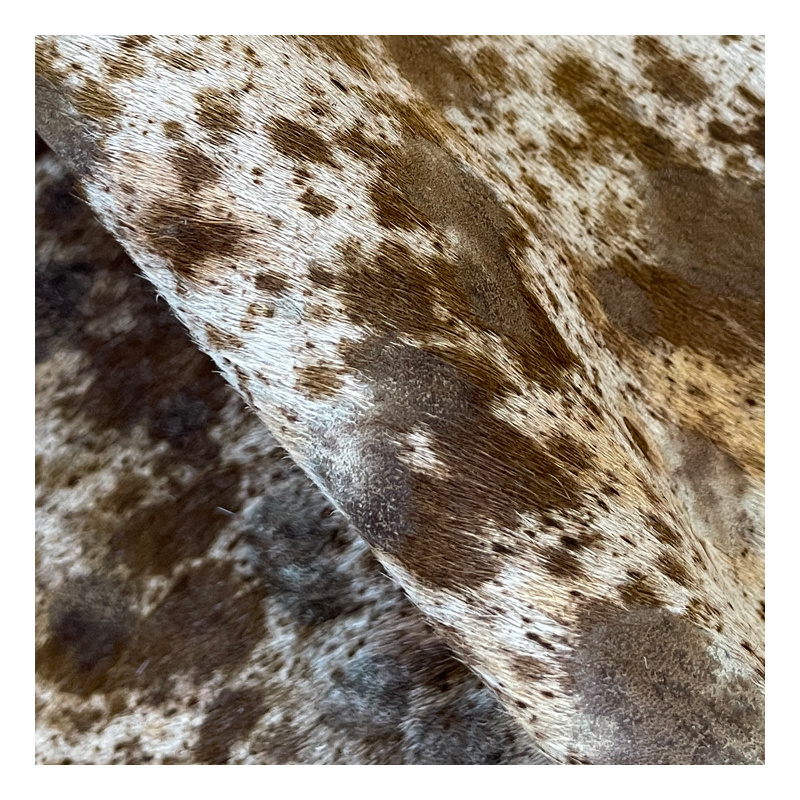 100% Genuine Finished New Faux fur Cow Skin Hide