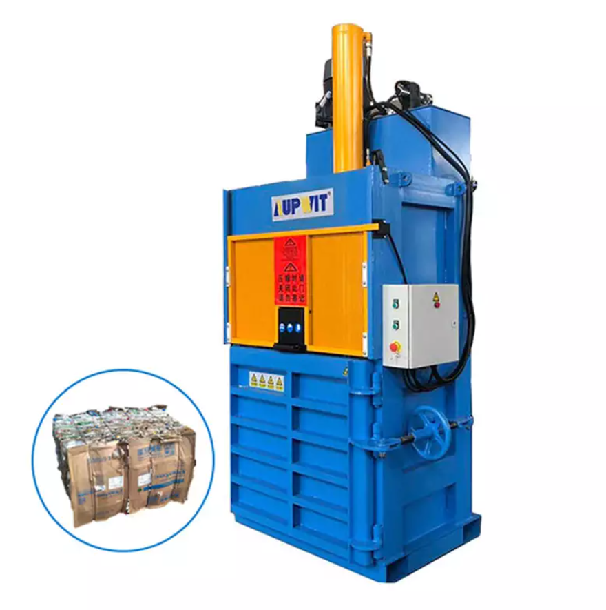 Hydraulic Pet Plastic Bottle Vertical Press Compactor Bailer Baler Machine Philippines For Pet