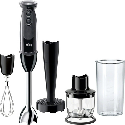 Braun MultiQuick MQ7077 4-in-1 Immersion Hand, Powerful 500W 