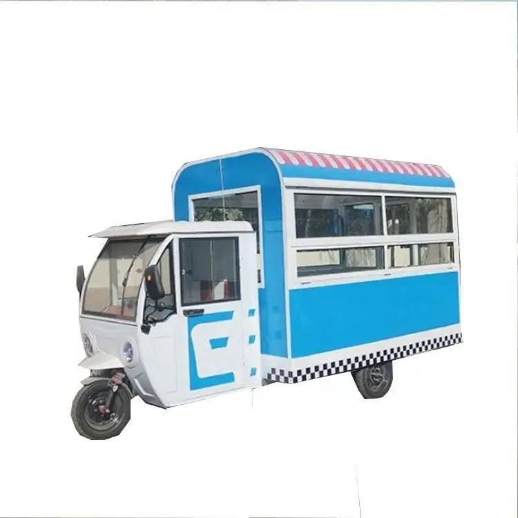 original wholesale Ice-cream Coffee Pizza Trailer Verified Dealer Equip Churro Food Truck Ice Cream Roll for Sale