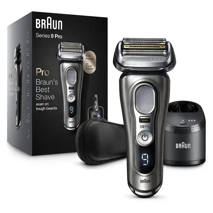 Braun Series 5 5031s Electric Shaver with Precision Trimmer and Cleansing Brush Attachments, Wet & Dry for sale