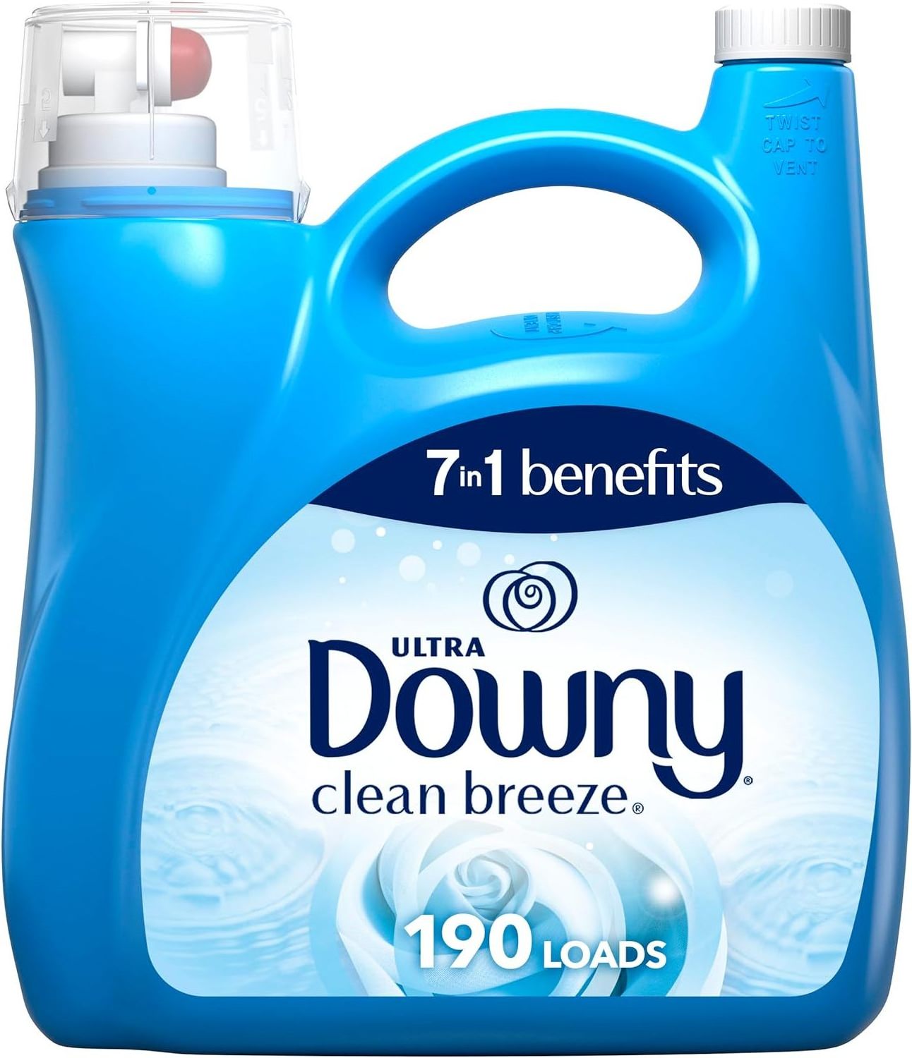 Best sellers Downy Clean Breeze Liquid Fabric Conditioner (Fabric Softener), 140 fl oz, 190 loads