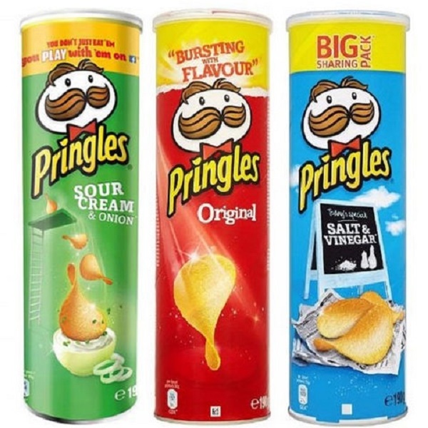 Quality Pringles Original Potato Chip / 40g Pringles and 165g mixed pringles potato chips