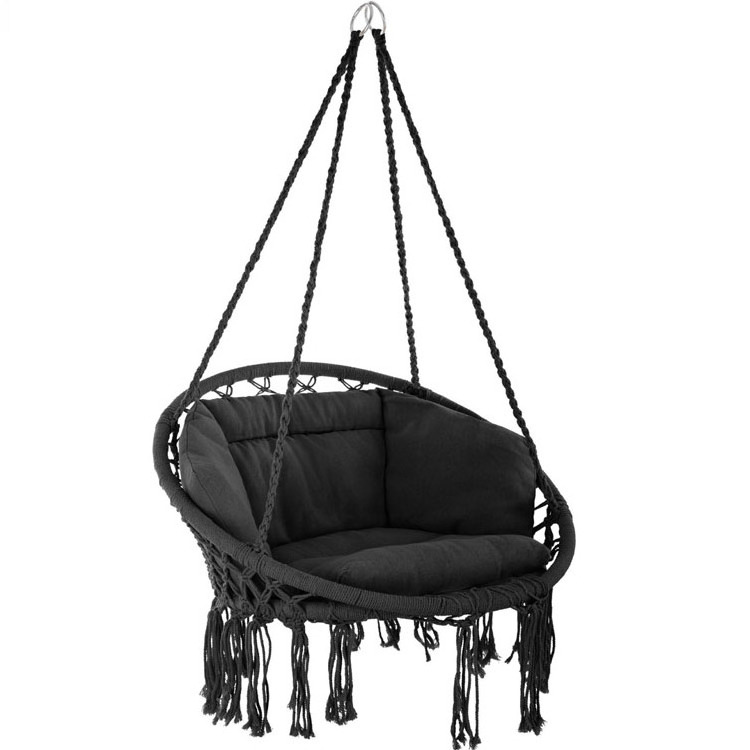 Best Supplier of Outdoor Hanging Rattan Egg Chair Leisure Wicker Patio Swing Chair