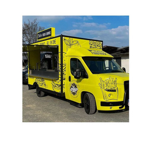 Cheap Stainless Steel food truck hot dog pizza coffee ice cream mobile fast Airstream food trailer airstream truck for sale