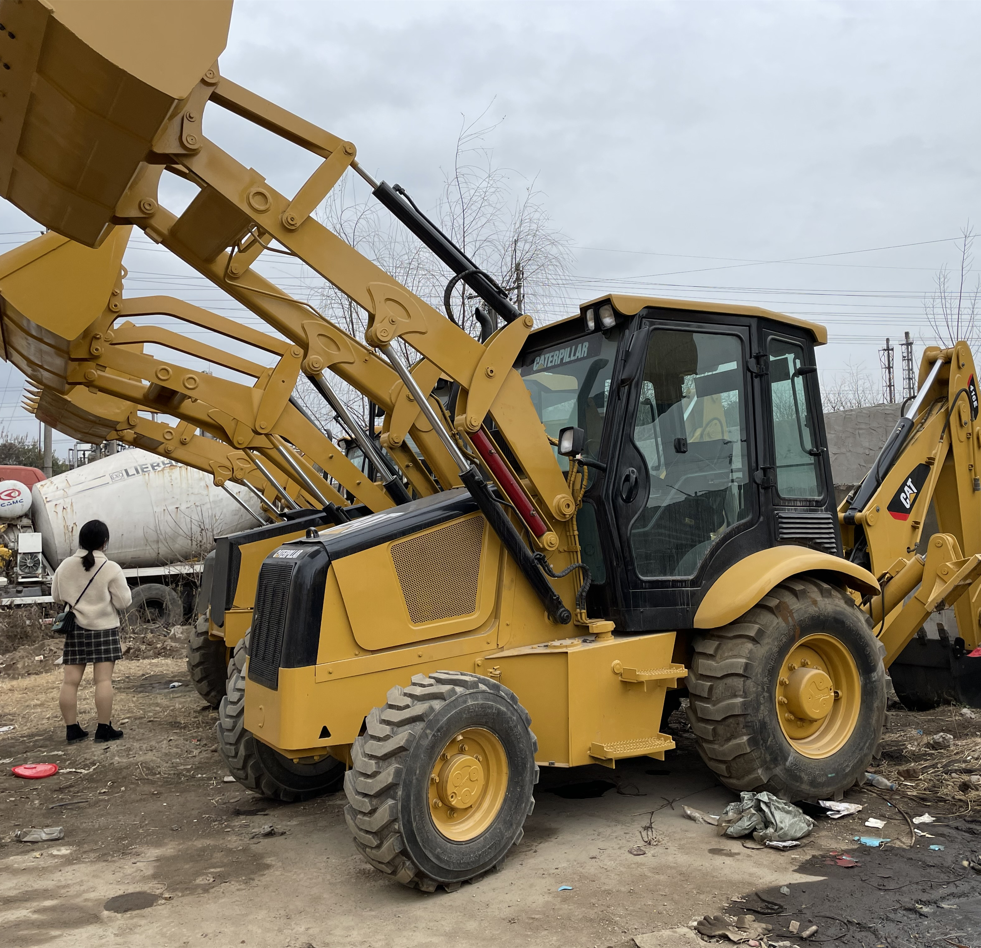 Hot Sale Fairly Used Cat 420e Backhoe Loader Caterpillar Cheap Price Used cat 420 Tractor Backhoe Loader shipping worldwide