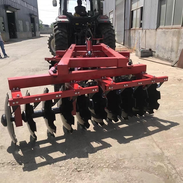 Wholesale Farm tractor 3 point offset disc harrow for sale 12 14 cultivator best price hand tractor 4ft disc plow