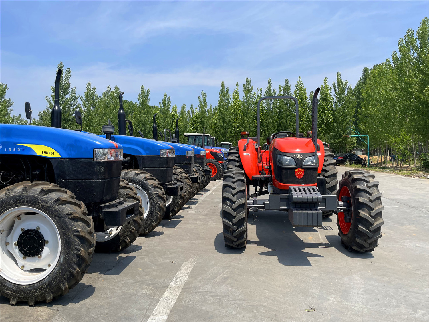 Good quality Second Hand Japan Kubota Tractor for sale 95hp Kubota with Cabin or ROPS Cheap price