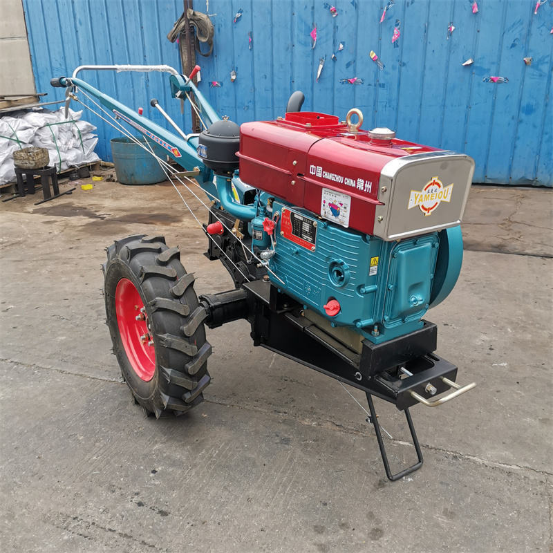 Cheap 22hp Rotary tiller hand mini 2 wheel walking tractor caltivator agriculture walk behind tractor two wheel tractor diesel