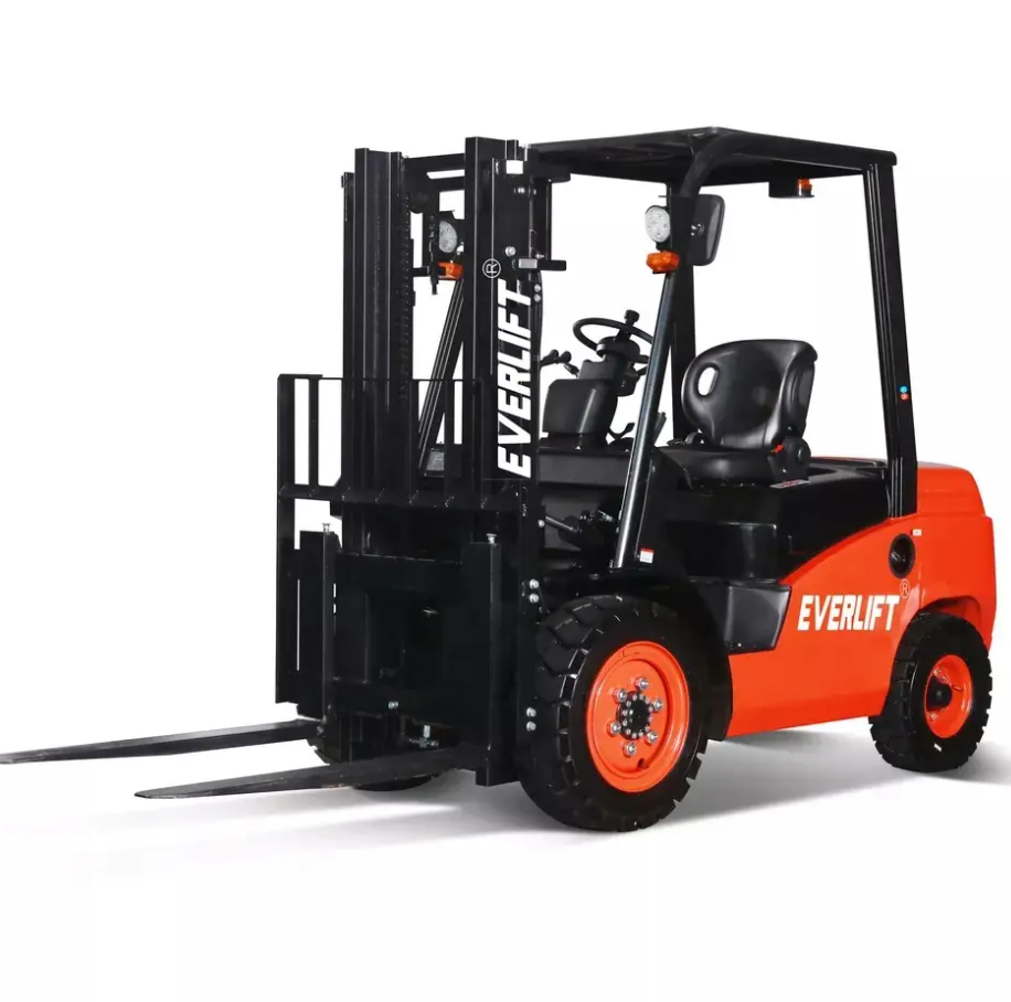 Hot Sale 4wd forklift 2 Ton 3 Ton 5 Ton 3 Wheel 4 Wheel Lithium Battery Fork Lift Trucks with Solid Tire