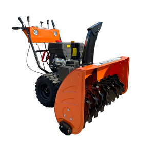 Electric Start Hand Push Self-Propelled Snow Removal Blower Equipment 3 Point Gas Snow Sweeper