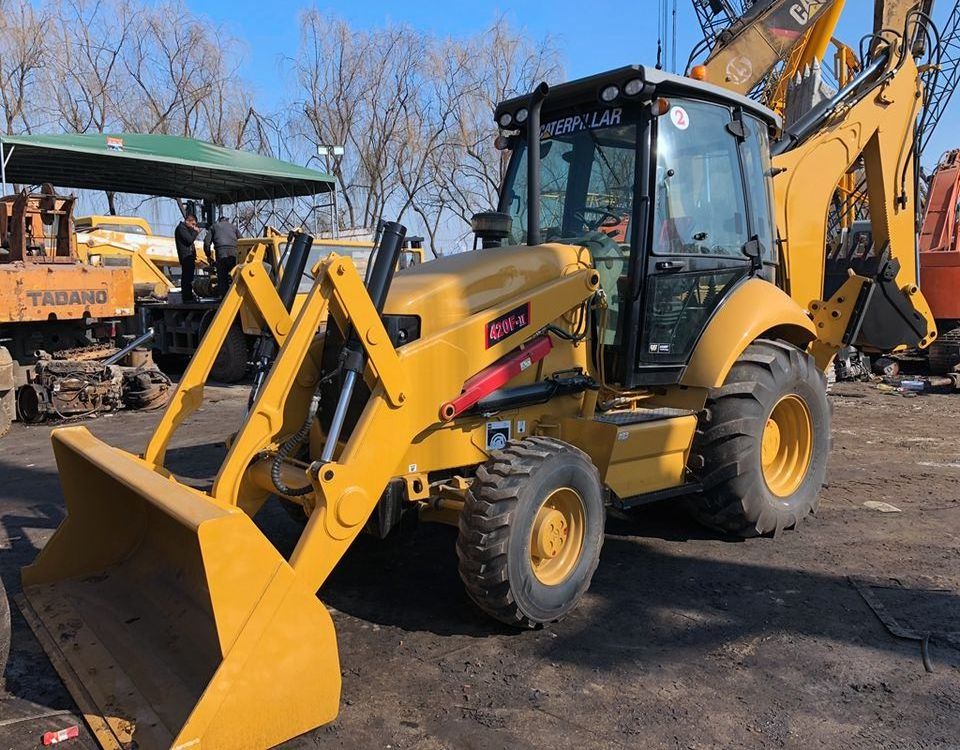 High Quality 4x4 CAT 420F Used Backhoe for Sale /Used CATERPILLAR 420F Backhoe Loader with Cheap Price