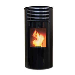 Automatic feeding wood pellet stove with large heat output and temperature control function