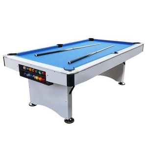 Factory Supply Cheap Price 8/9 Foot Solid Wood Professional Billiard Table Slate Pool Table Customized American Design For Sale