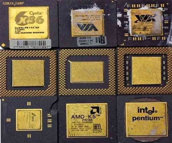 CPU Intel Pentium Pro Ceramic Intel Pentium Pro Ceramic CPU Processor Scrap with Gold Pins,Gold Top & Bottom available for sale