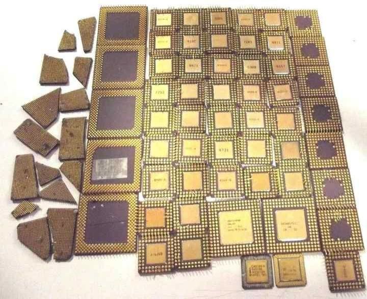 CPU Intel Pentium Pro Ceramic Intel Pentium Pro Ceramic CPU Processor Scrap with Gold Pins,Gold Top & Bottom available for sale