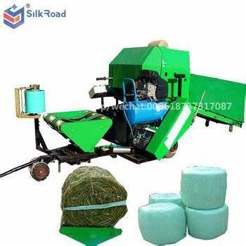 Agriculture Machinery Customized Round Baler Hay Straw Round Net Baler Round Mini Baler 870 For Sale