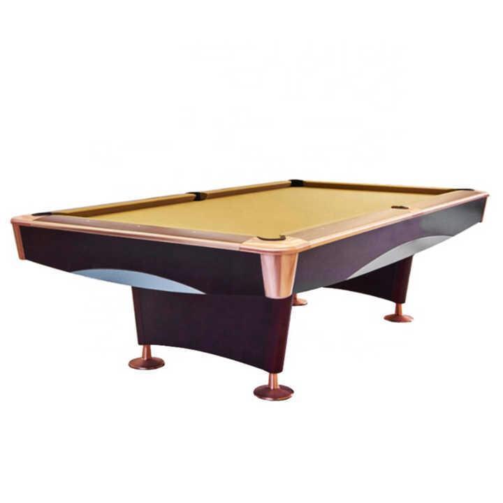 Factory Supply Cheap Price 8/9 Foot Solid Wood Professional Billiard Table Slate Pool Table Customized American Design For Sale