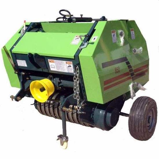 New Mini Round Hay Straw Baler/Mini Round Baler Twine Wrap Baler Round Hay Straw for sale