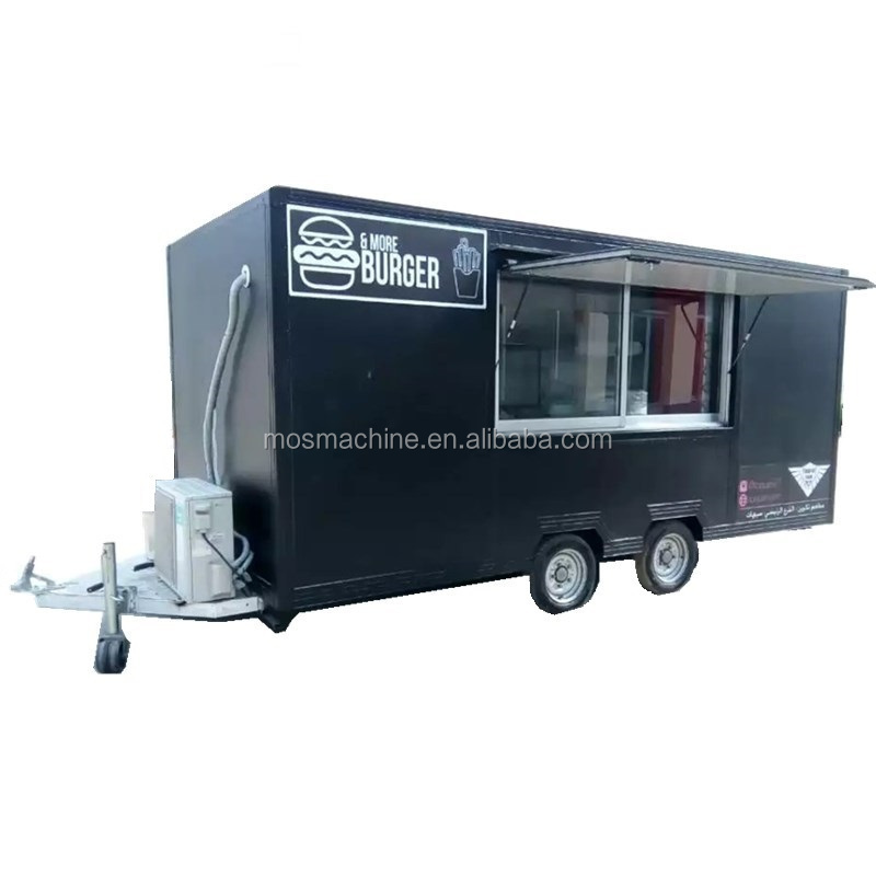 New Food trucks mobile fast food trailer for sale