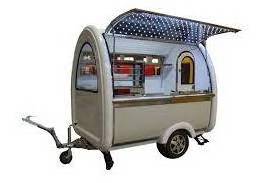 Wholesale mobile coffee trailer 7.5 ft mobile food cart food truck for sale