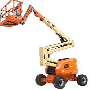 Buy 22m truck/ mounted aerial platform work with cherry picker/aerial lift crane truck