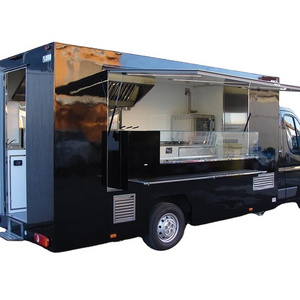 Custom small standard concession fast food trucks mobile food trailer