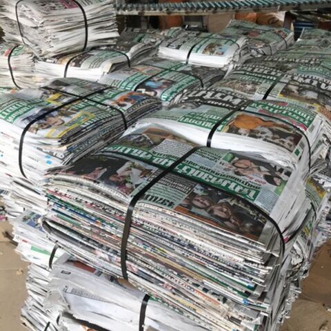 Clean Occ waste paper /Old Newspapers /Clean ONP paper scrap Available