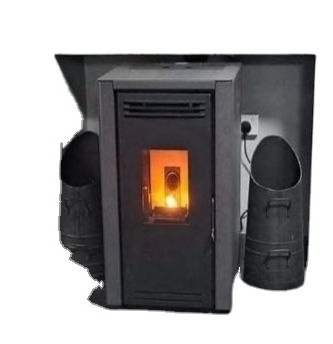 Cheap energy-saving and noiseless mobile phone wifi 7KW small pellet stove/indoor pellet stove wood stove with remote control