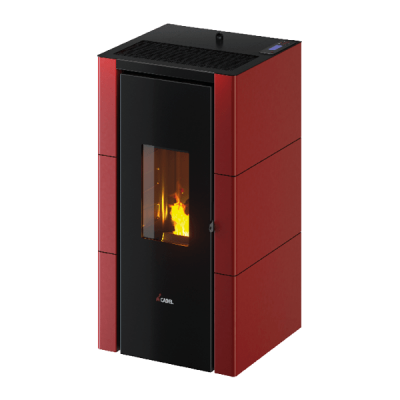 Premium Wood Pellet Stove/ Modern Design Wood Burning Stove with Oven Cast Iron