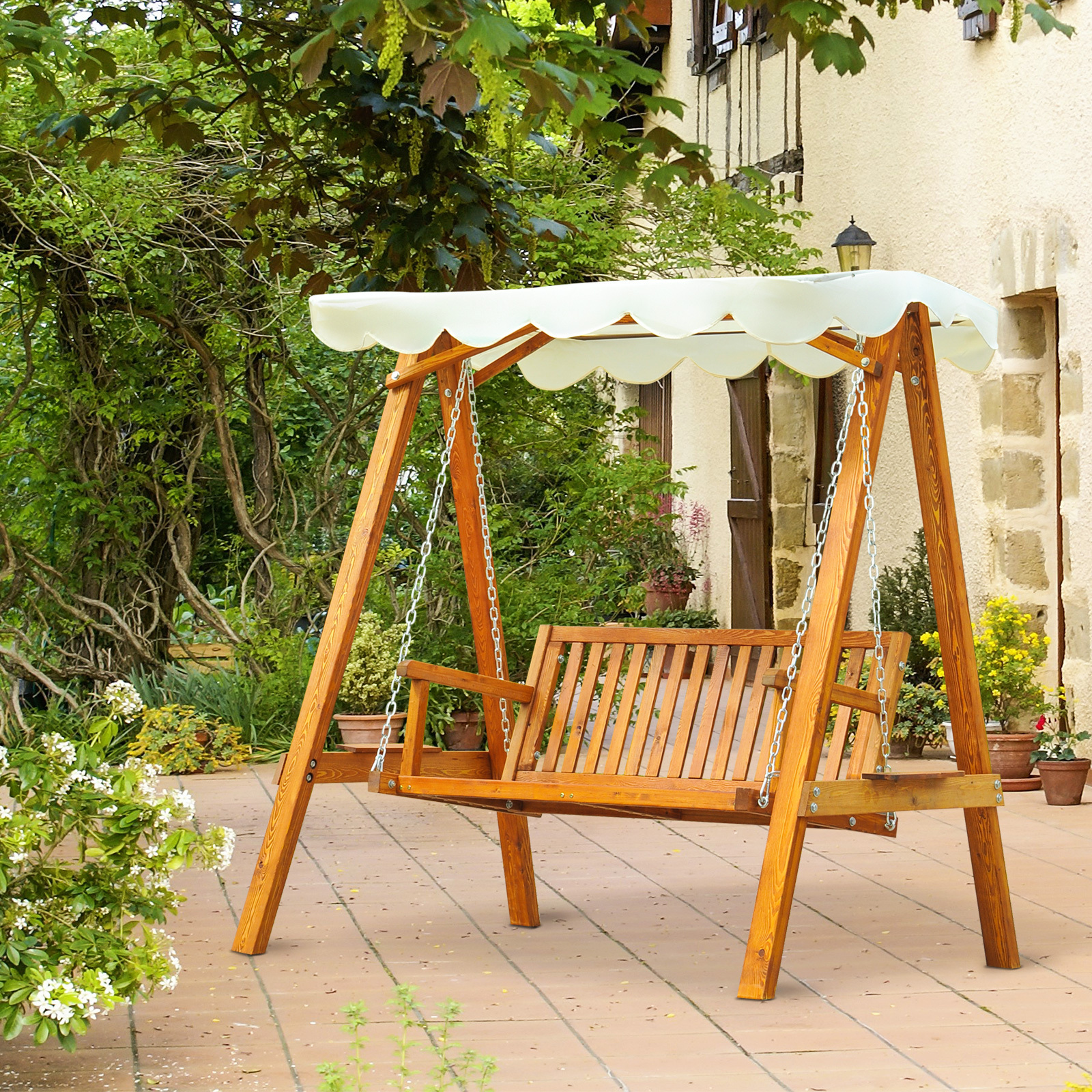 Hot Selling Quality  3 seater iron Hanging Chair Garden cool balcony Set Outdoor Furniture canopy Patio Swing Chair