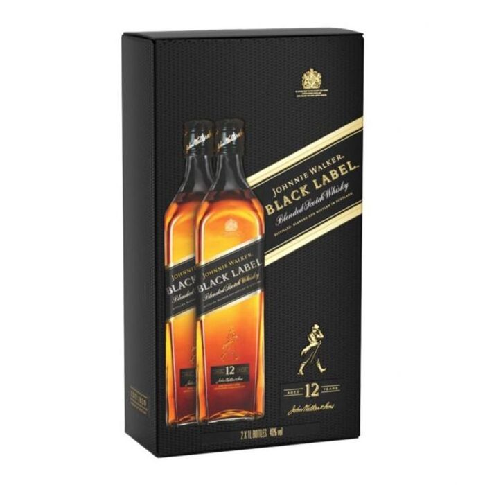 Hot trend blended malt whiskey 700ml spirits 40% capacity liquor factory supplier BLACK LABEL WHISKY