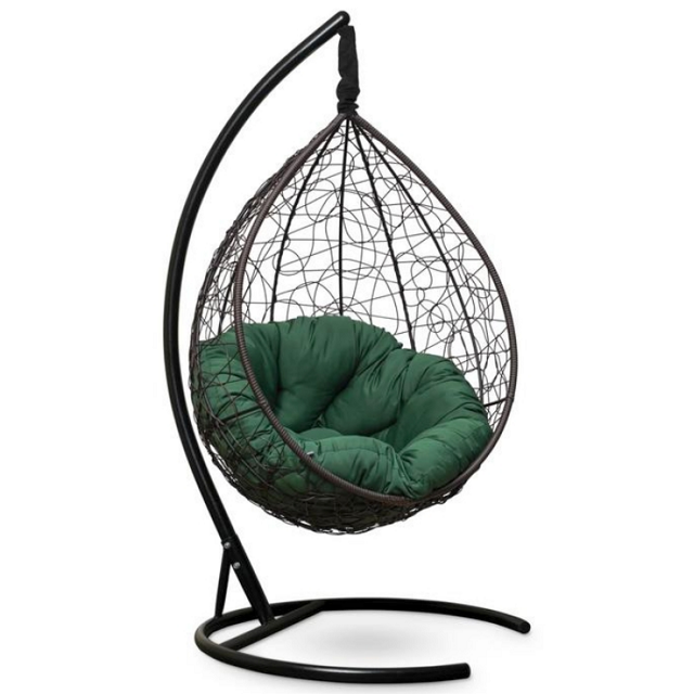 Wholesale Hanging Egg Chair Patio Swing Chair With Stands Outdoor Furniture Rattan Patio Swings