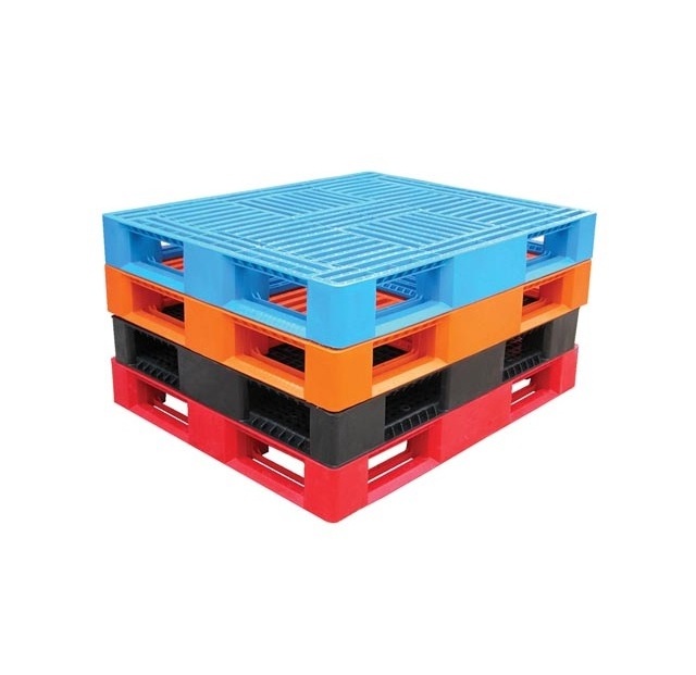 Best Heavy duty plastic flat nine feet HDPE blue pallet warehouse industry storage logistics plastic pallet for sale