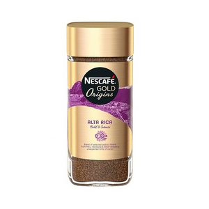 Nescafe Gold ORIGINS Alta Rica Instant Coffee, 100 g - Freeze dried soluble coffee made from 100% pure coffee beans