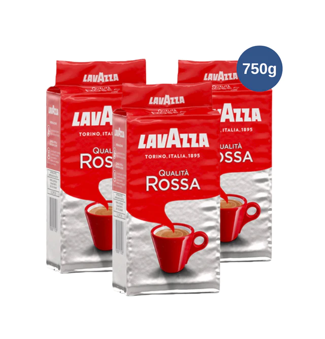 High Quality Lavazza Qualita Rossa Ground Coffee