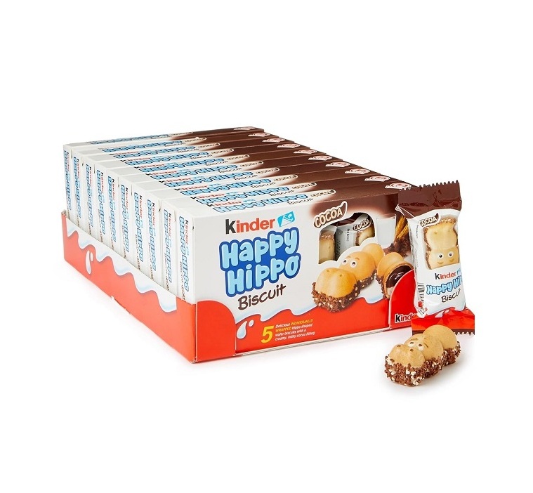 Kinder Happy Hippo chocolate-filled biscuits in bulk