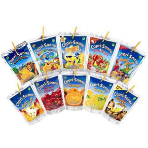 Capri-Sun Orange Juice Drinks, Pouches 10 x 200ml - Great tasting fruit juice drink packed in a fun pouch