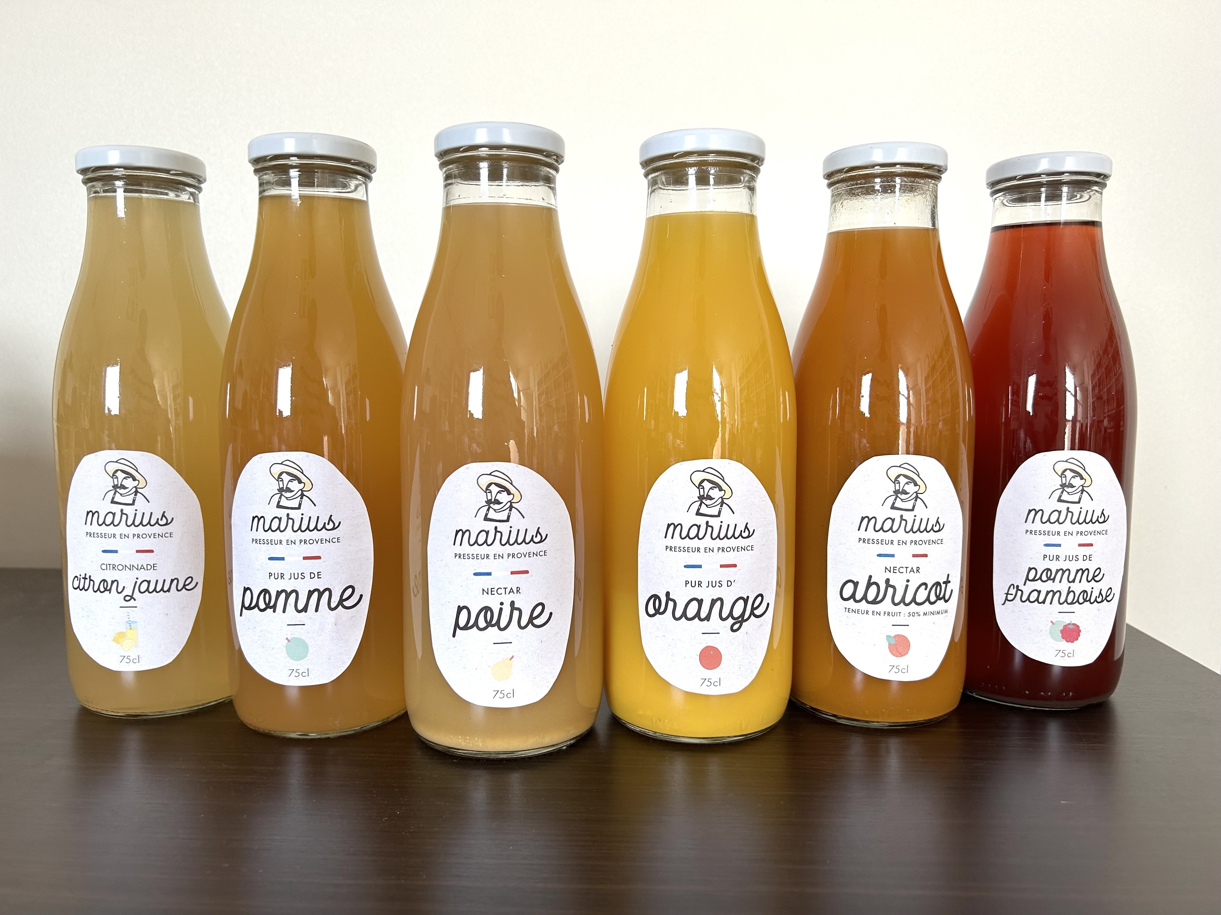 Marius Fruit Juice Provence 100% Made in France Top Quality Craftsmanship Fresh Pear Nectar Beverage Drink