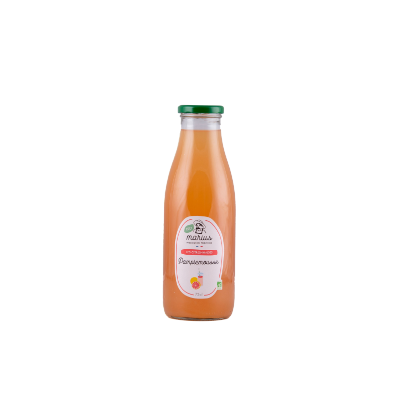 Marius Fruit Juice Provence France Brand Good Taste Organic Cane Sugar Organic Grapefruit Lemonade